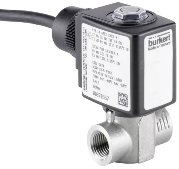 Bürkert klipni ventil 349324 6240 230 V G 1/4 Nazivna širina 6 mm prinudno upravljanje 1 St.