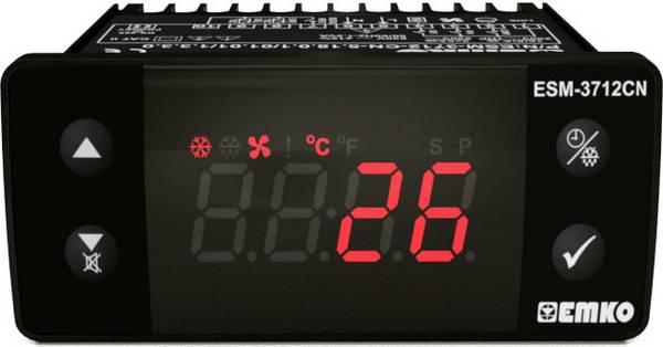 Emko ESM-3712-CN.5.18.0.1/01.01/1.0.0.0 2-točkasti regulator  termostat NTC -50 do 100 °C relej 16 A, relej 5 A (D x Š x V) 65 x 76 x 35 mm