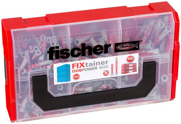 Fischer 541105 FIXtainer - DUOPOWER asortiman tipli   210 St.