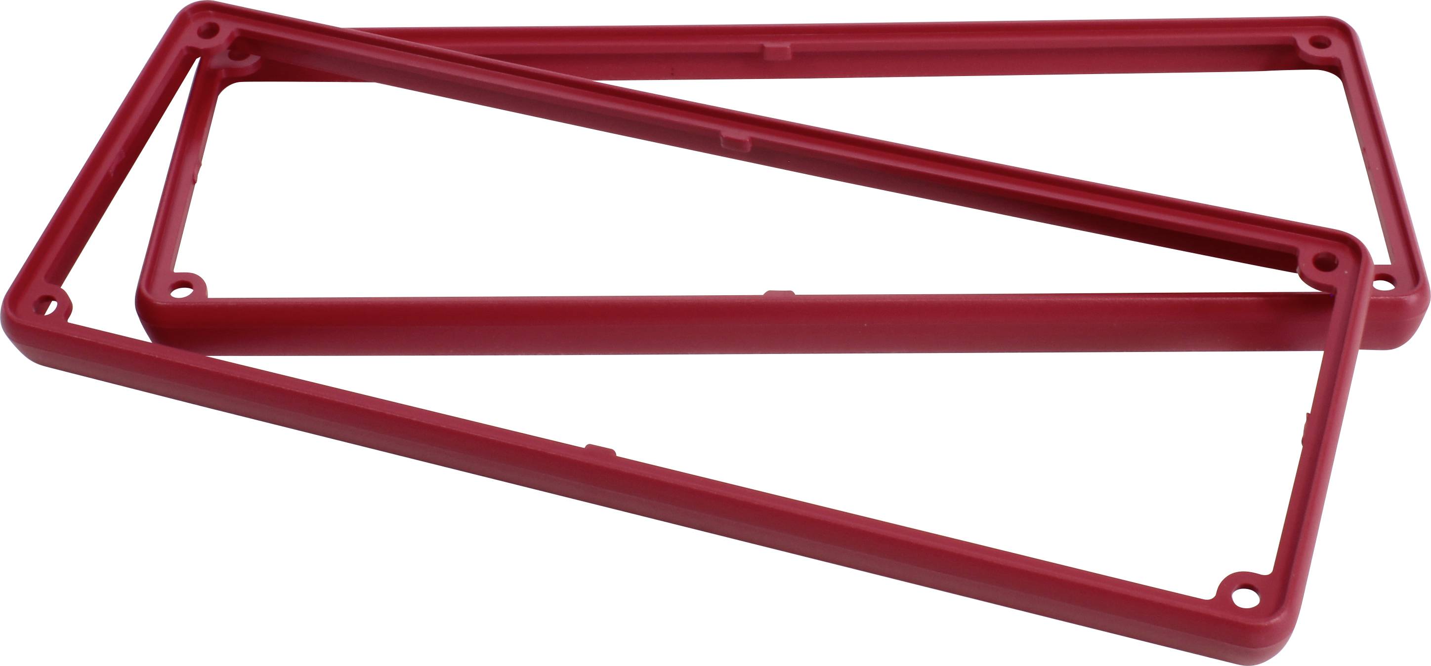 Hammond Electronics 1455UBRED Lenskap ABS Rood (l x b x h) 196 x 71 x 11.60 mm 2 stuk(s)
