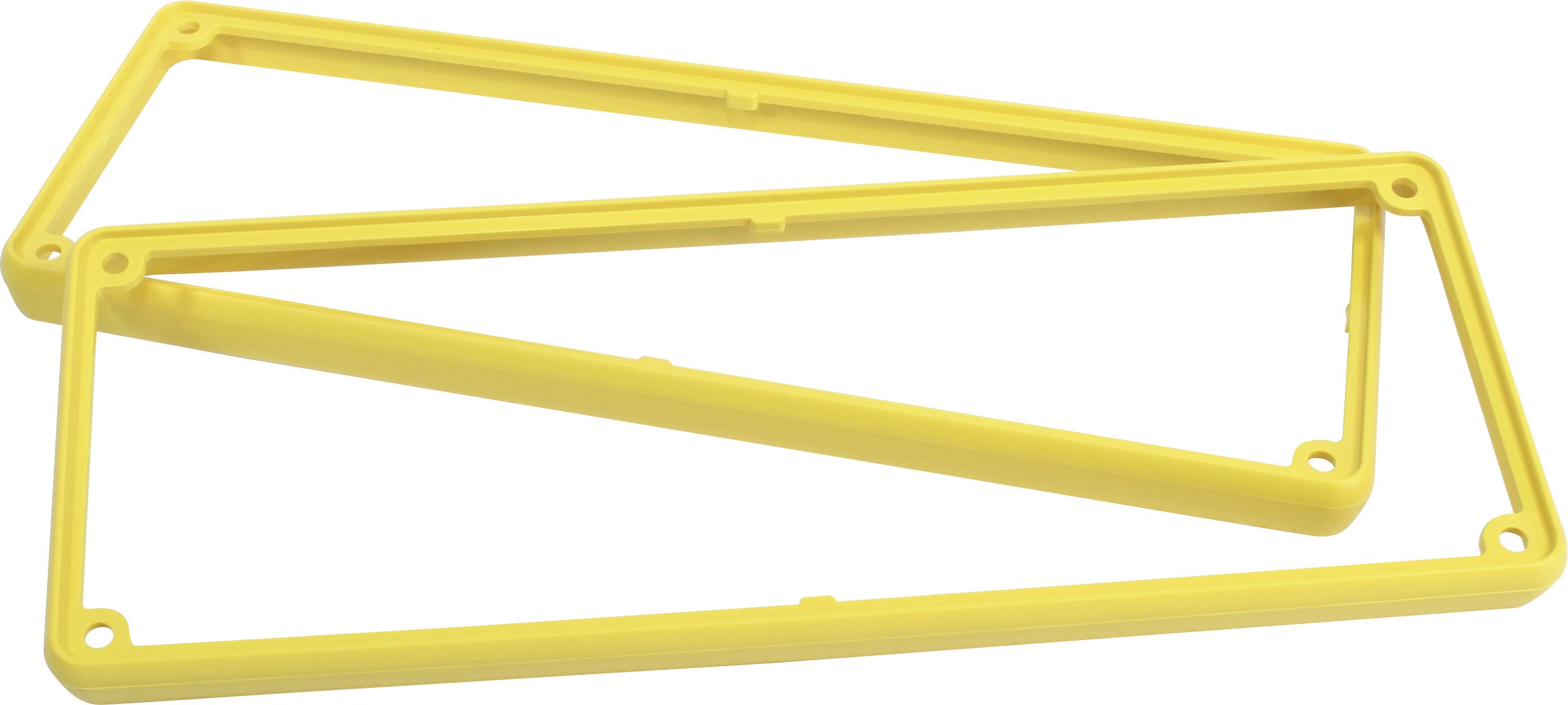 Hammond Electronics 1455UBY Lenskap ABS Geel (l x b x h) 196 x 71 x 11.60 mm 2 stuk(s)