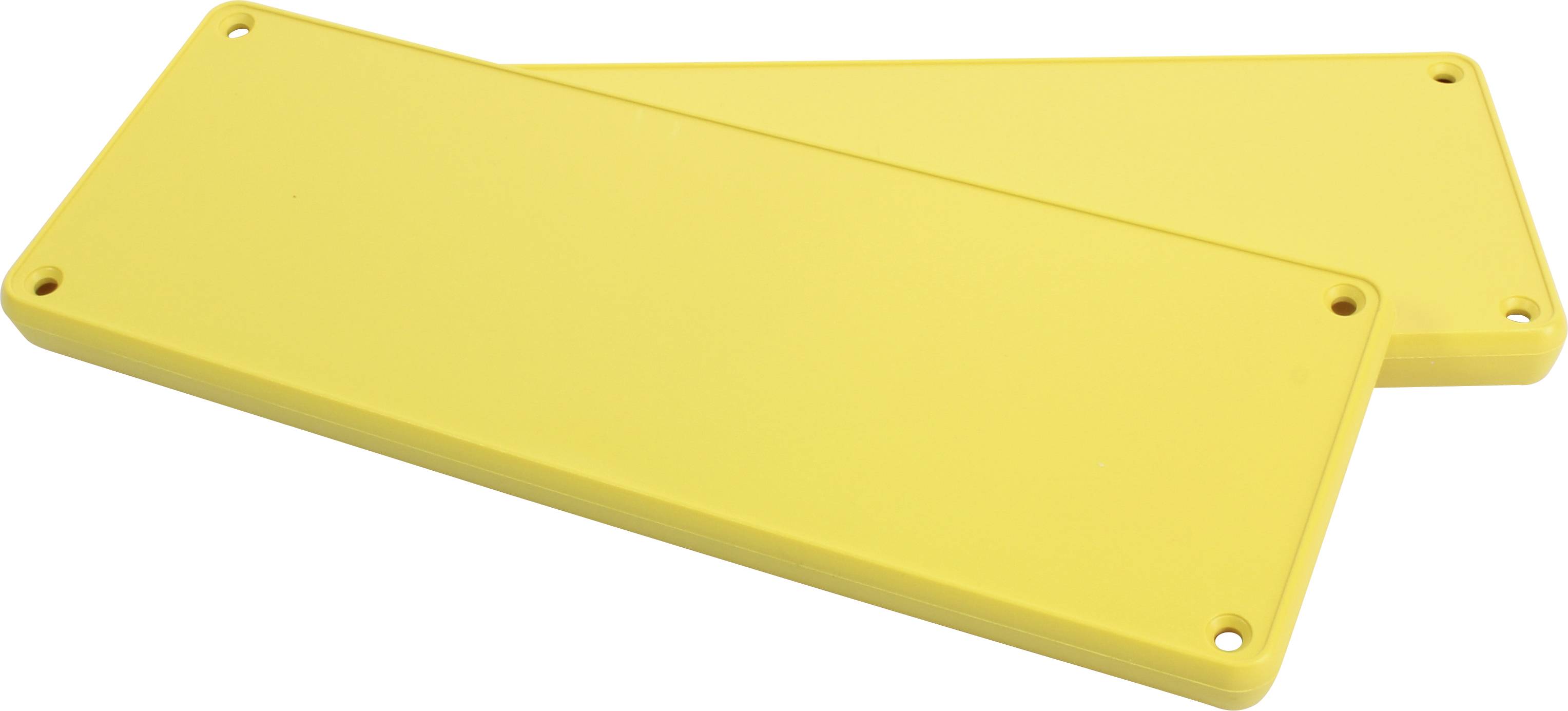 Hammond Electronics 1455UPLY Frontframe ABS Geel (l x b x h) 196 x 71 x 11.60 mm 2 stuk(s)