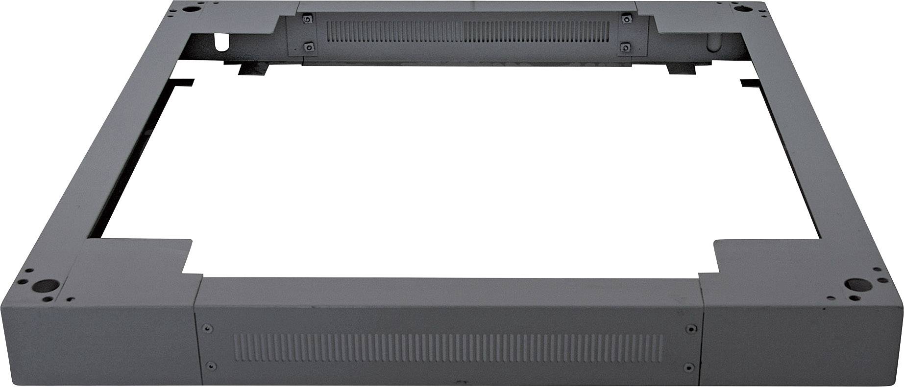 Intellinet 712897 19 inch Sokkel voor patchkast Geschikt voor kastdiepte: 1000 mm Zwart (RAL 9005)