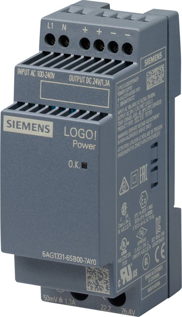 Siemens 6AG1331-6SB00-7AY0 6AG13316SB007AY0 PLC napajanje