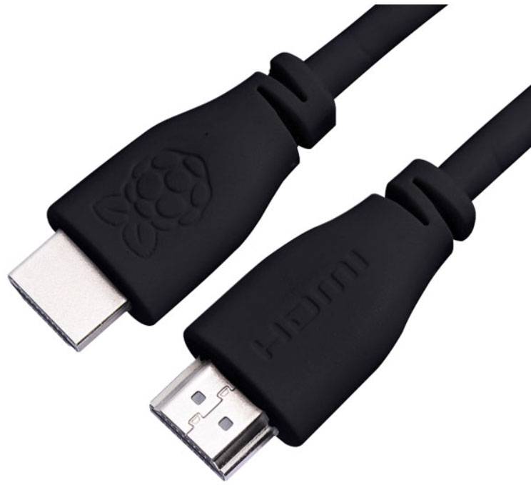 Raspberry Pi® CPRP010-B HDMI kabel Raspberry Pi® [1x muški konektor HDMI - 1x muški konektor HDMI] 1.00 m crna