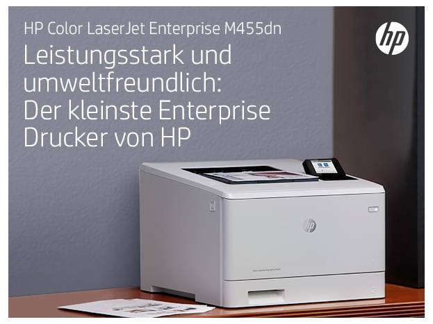 HP Color LaserJet Enterprise M 455 dn inkjet pisač laser u boji A4 27 S./min 27 S./min 600 x 600 dpi Duplex, LAN, USB-13