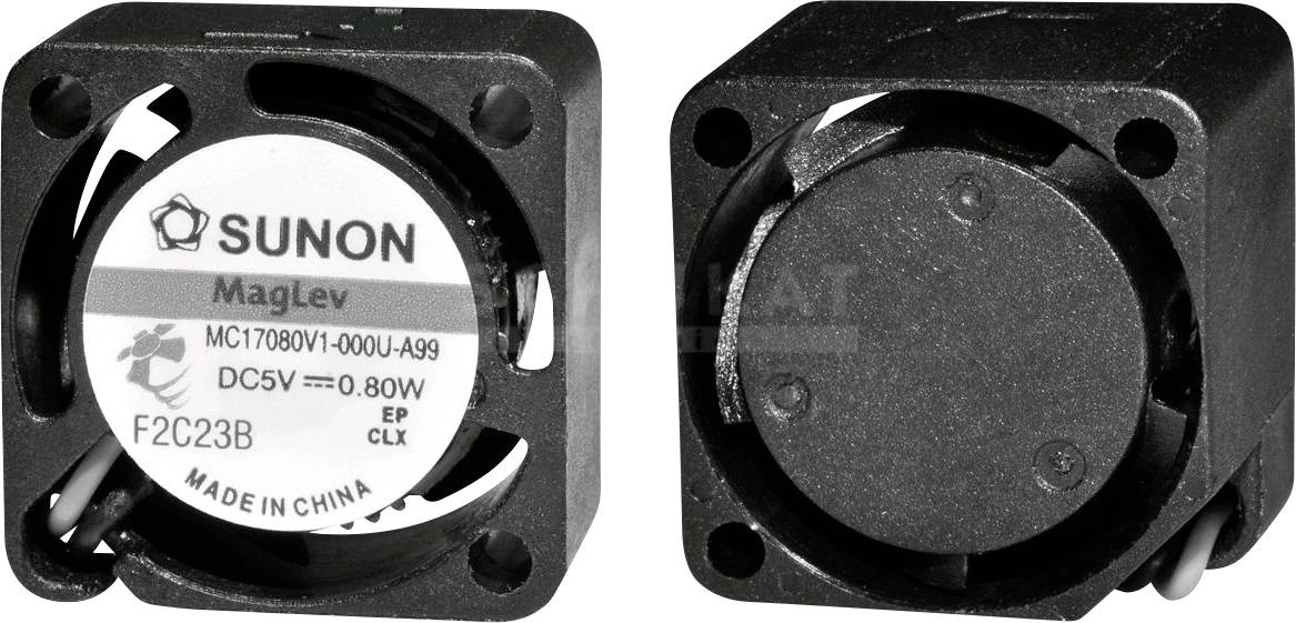 Sunon MF17080V11000UA99 Axiaalventilator 5 V/DC 1.52 m³/h (l x b x h) 17 x 17 x 8 mm