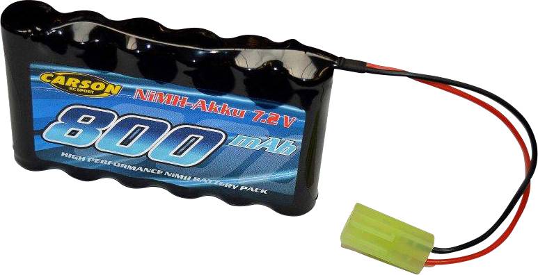 Carson Modellsport NiMH akumulatorski paket za modele 7.2 V 800 mAh side by side Mini-Tamiya