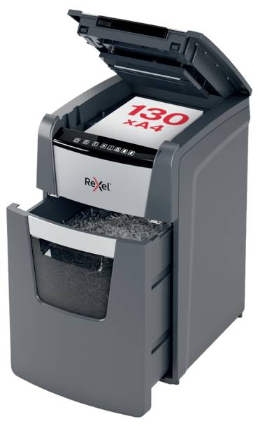 Rexel Optimum AutoFeed+ 130X uništavač dokumenata 130 list mikro rezanje 4 x 28 mm P-4 44 l Uništava također uredske spa-1