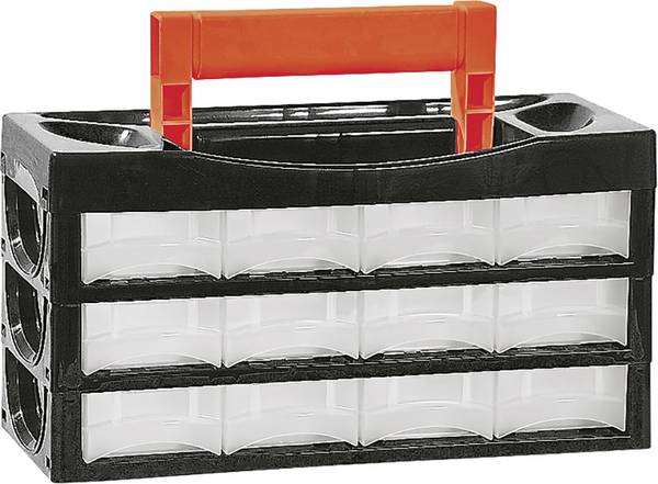 Alutec 66009 sortirni kovčeg (D x Š x V) 128 x 34 x 68 mm Broj odjeljaka: 12   Content 1 St.