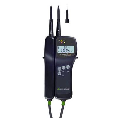 Digitalni multimetar s dvije mjerne sonde i zaslonom koji prikazuje '0,05 V'. Pogodan za mjerenje napona u elektronici.