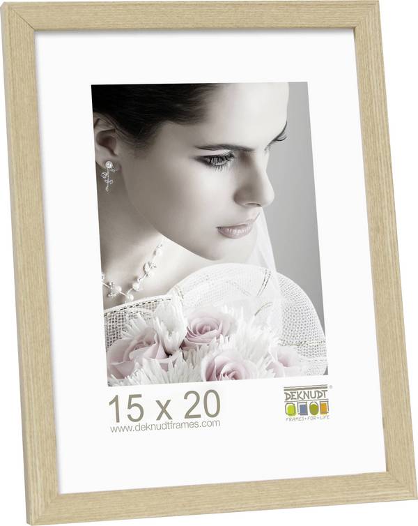 Deknudt S44CH1 15X20 izmjenjivi okvir za slike Format papira: 13 x 18 cm  hrast