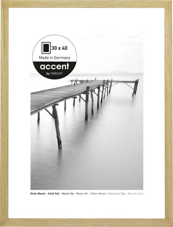 Nielsen Design 6730006 izmjenjivi okvir za slike Format papira: 30 x 40 cm  hrast