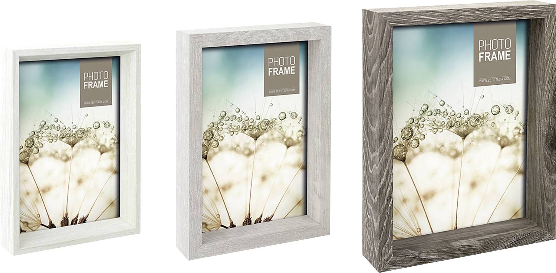 ZEP TR324 Wissellijst Papierformaat: 20 x 15 cm Bruin, Wit