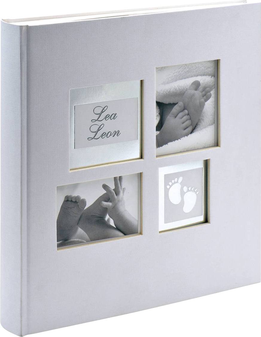 walther+ design UK-172 Fotoalbum (b x h) 28 cm x 30.5 cm Wit 60 bladzijden