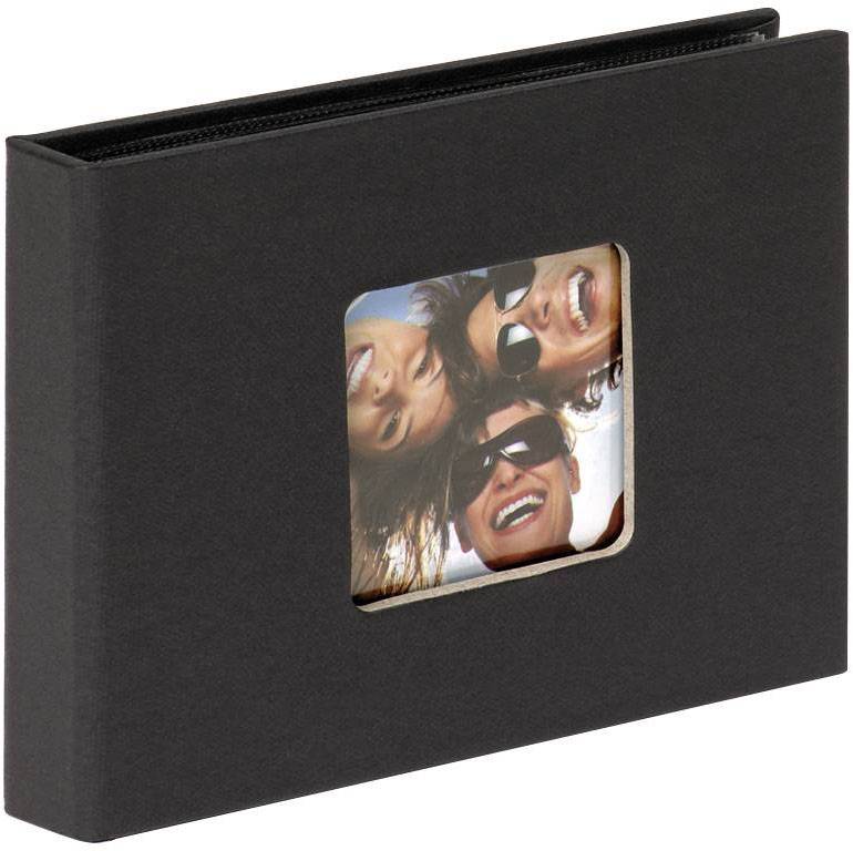 walther+ design MA-353-B Fotoalbum (b x h) 17 cm x 12 cm Zwart