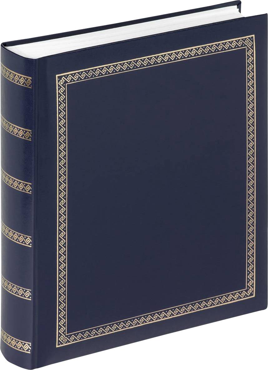 walther+ design MX-101-L Fotoalbum (b x h) 29 cm x 32 cm Blauw 100 bladzijden