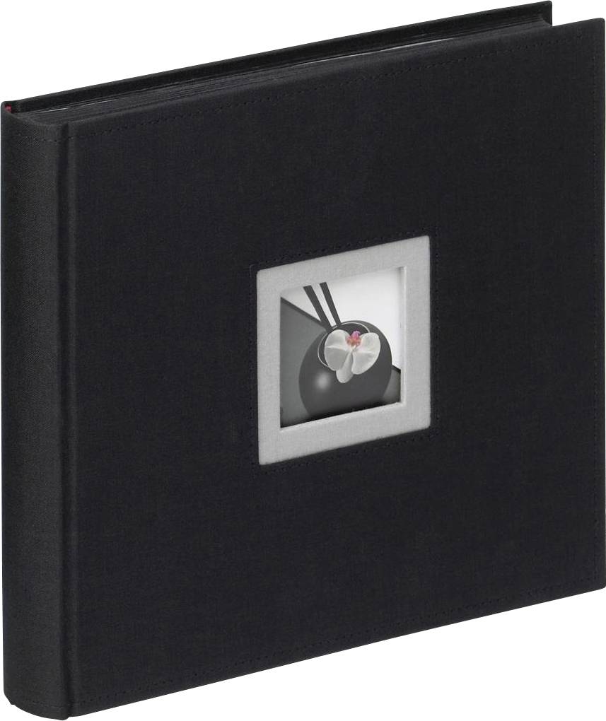 walther+ design FA-209-B Fotoalbum (b x h) 27 cm x 26 cm Zwart 50 bladzijden