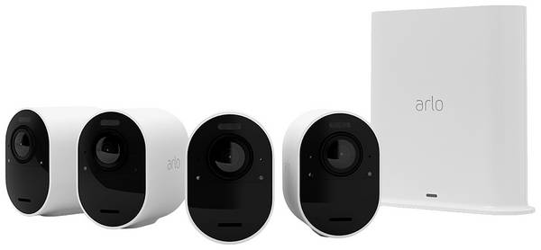 ARLO Ultra 2 4K, 4er Set VMS5440-200EUS bežično, WLAN ip-nadzorni set   3840 x 2160 piksel