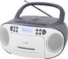 Reflexion CD-Player CD radio DAB+ (1012), DAB (1013), UKW (1014) AUX, CD, kaseta, USB bijela, siva