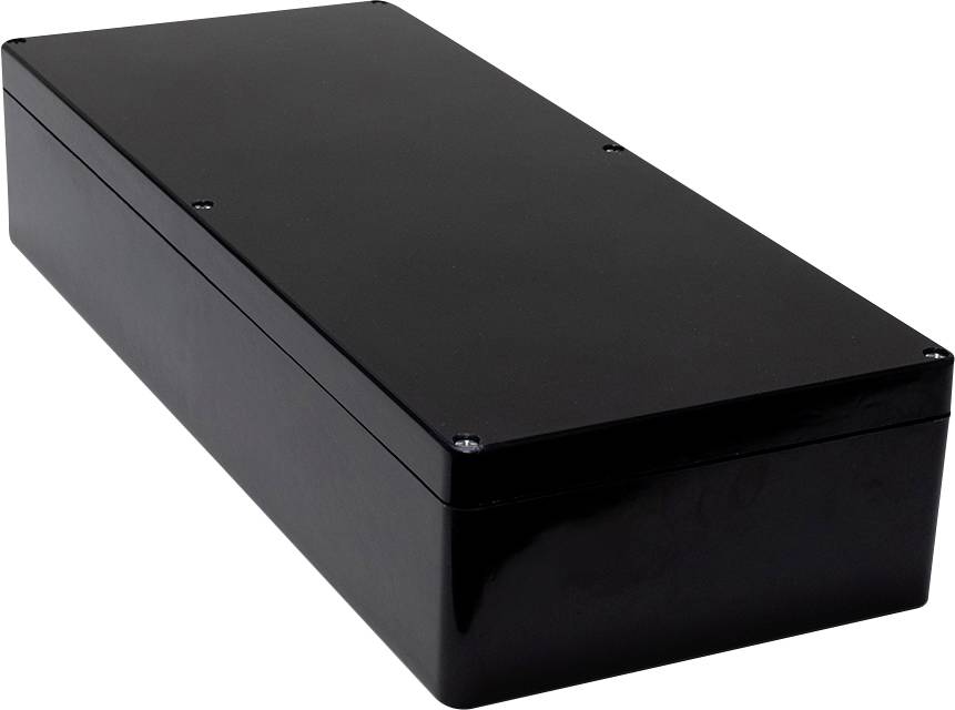 Hammond Electronics 1590ZGRP263BK Universele behuizing 600 x 250 x 120 Polyester Zwart 1 stuk(s)