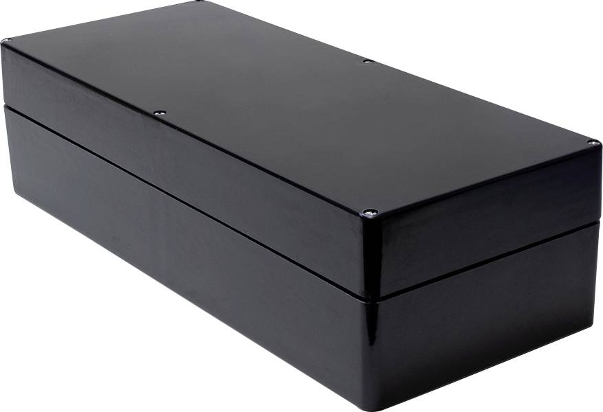 Hammond Electronics 1590ZGRP264BK Universele behuizing 600 x 250 x 160 Polyester Zwart 1 stuk(s)