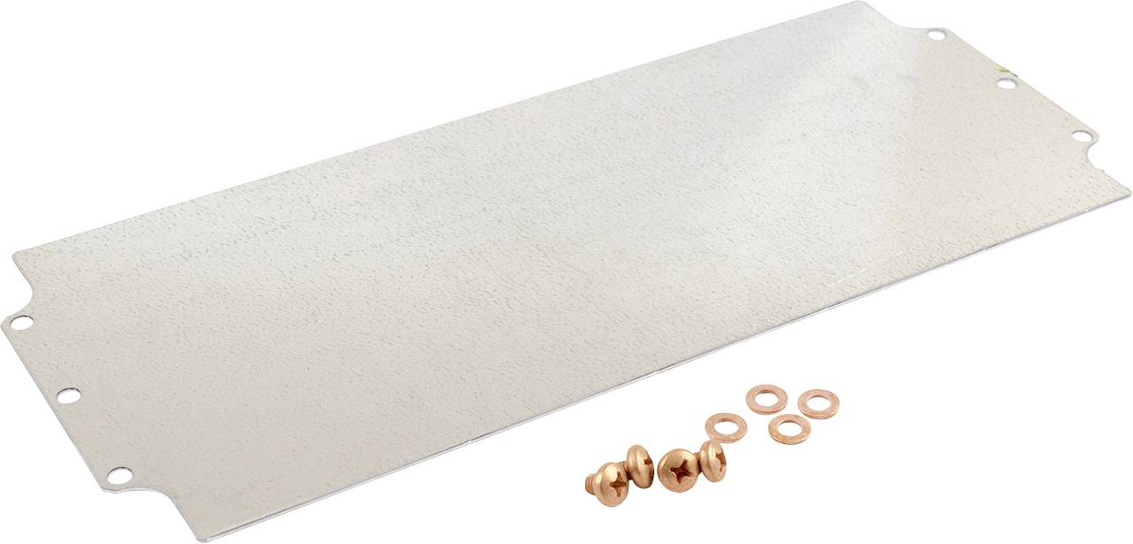 Hammond Electronics Lenskap Staal Zilver (l x b x h) 344 x 144 x 2.10 mm 1 stuk(s)