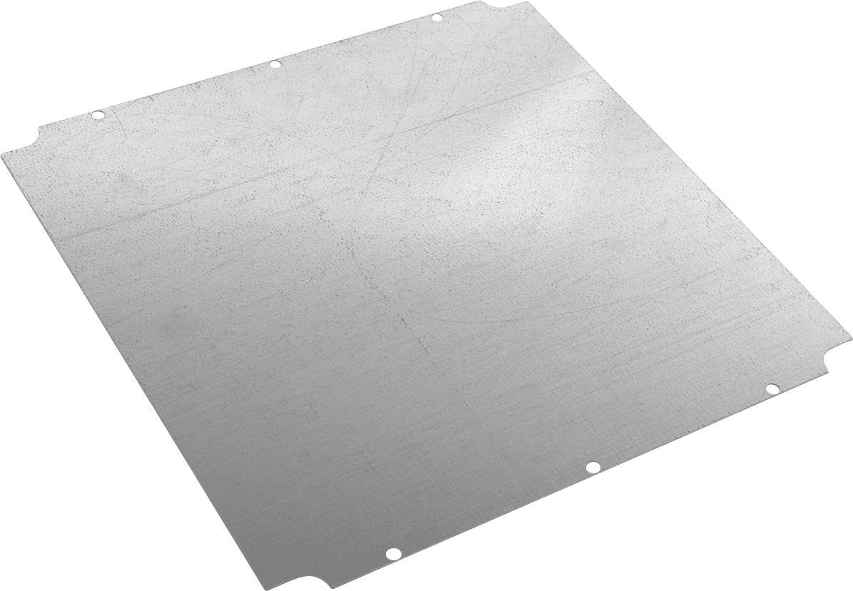 Hammond Electronics Lenskap Staal Zilver (l x b x h) 388 x 383 x 2.10 mm 1 stuk(s)