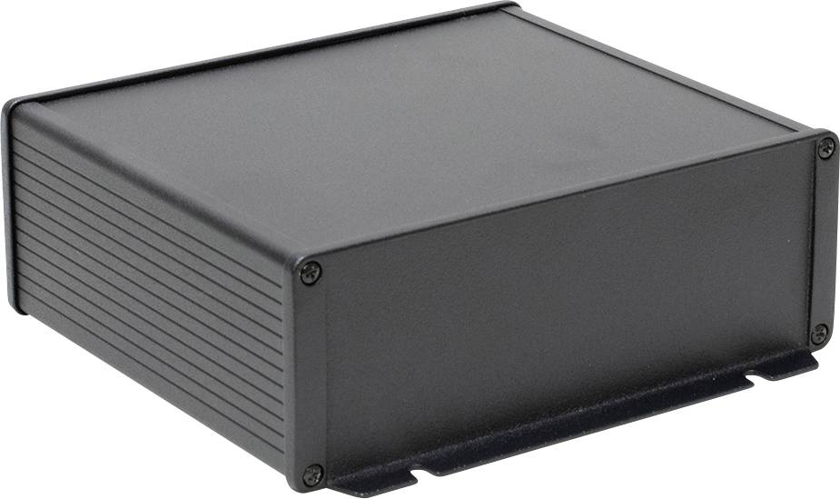 Hammond Electronics 1457U1602BK Universele behuizing 160 x 165 x 55 Aluminium Zwart 1 stuk(s)