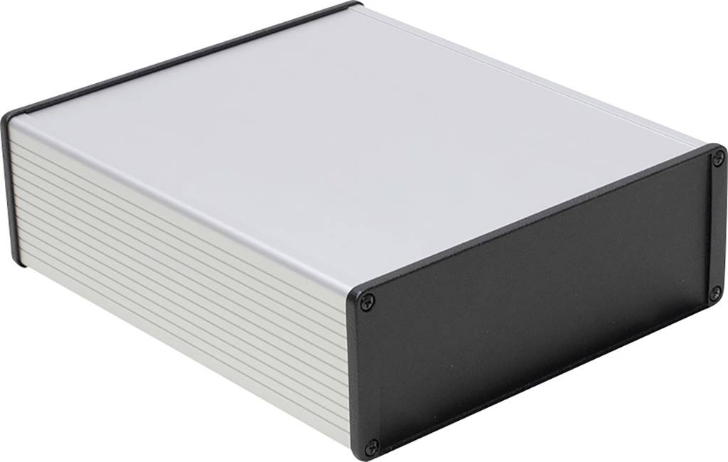 Hammond Electronics 1457U2201E Universele behuizing 220 x 165 x 55 Aluminium Transparant 1 stuk(s)