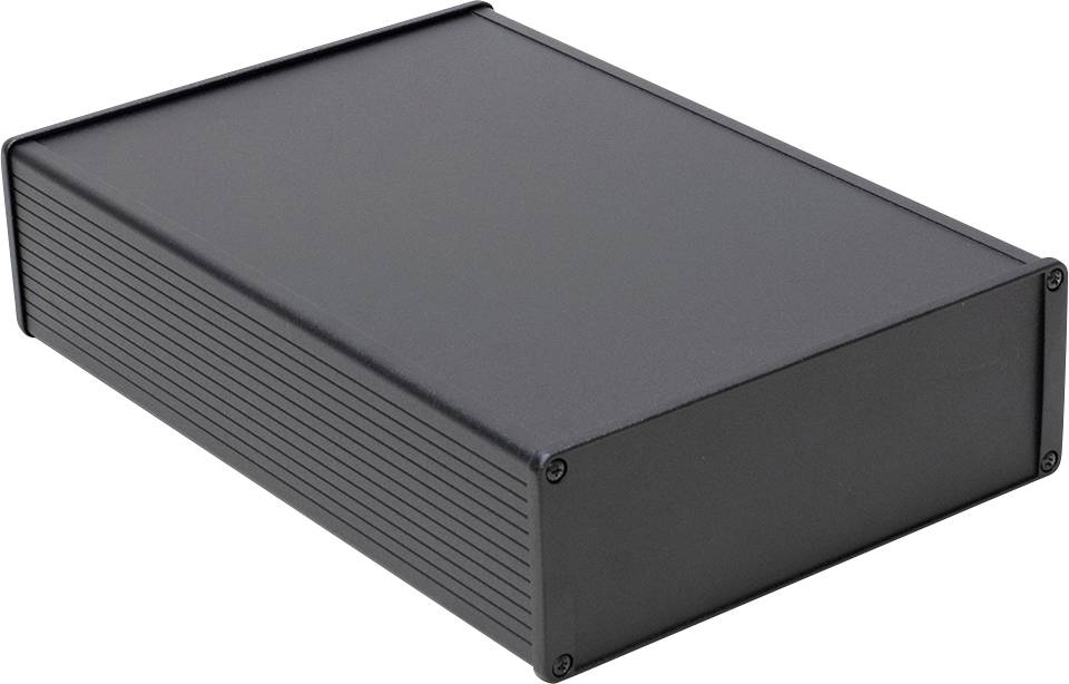Hammond Electronics 1457U2801EBK Universele behuizing 280 x 165 x 55 Aluminium Zwart 1 stuk(s)