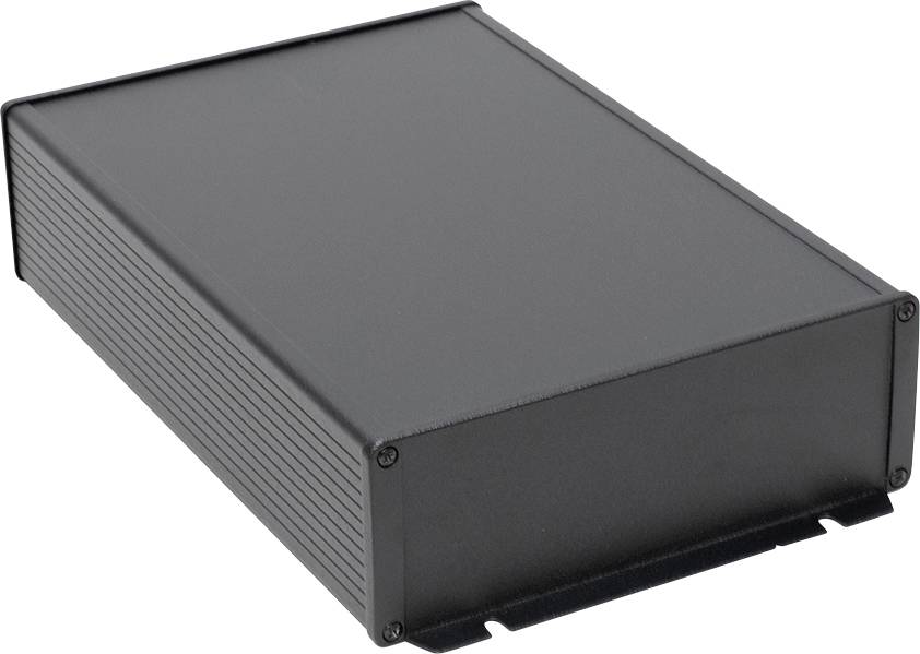 Hammond Electronics 1457U2802EBK Universele behuizing 280 x 165 x 55 Aluminium Zwart 1 stuk(s)