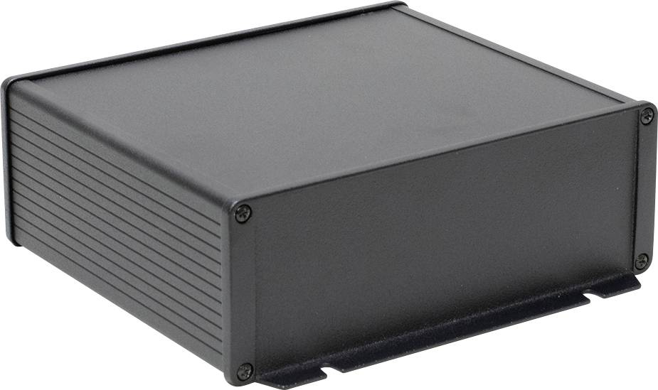 Hammond Electronics 1457U1602EBK Universele behuizing 160 x 165 x 55 Aluminium Zwart 1 stuk(s)