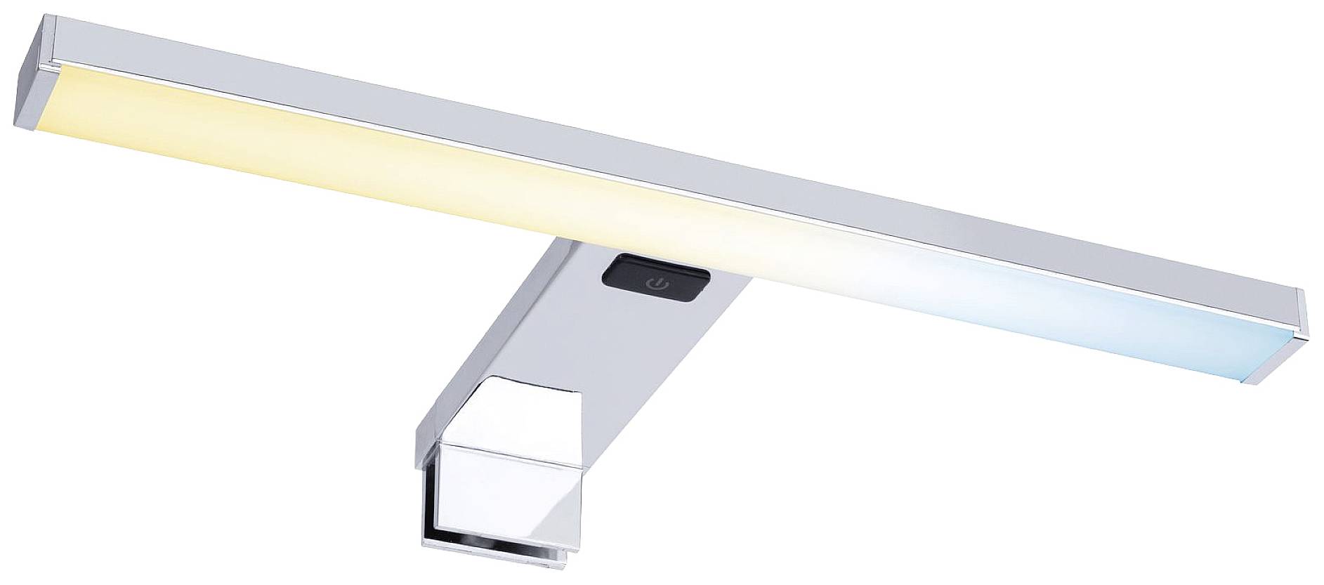 Moderna LED zidna lampa pravokutnog dizajna, osvjetljava u toploj bijeloj i hladnoj bijeloj boji. Idealna za kupaonicu ili osvjetljenje ogledala.