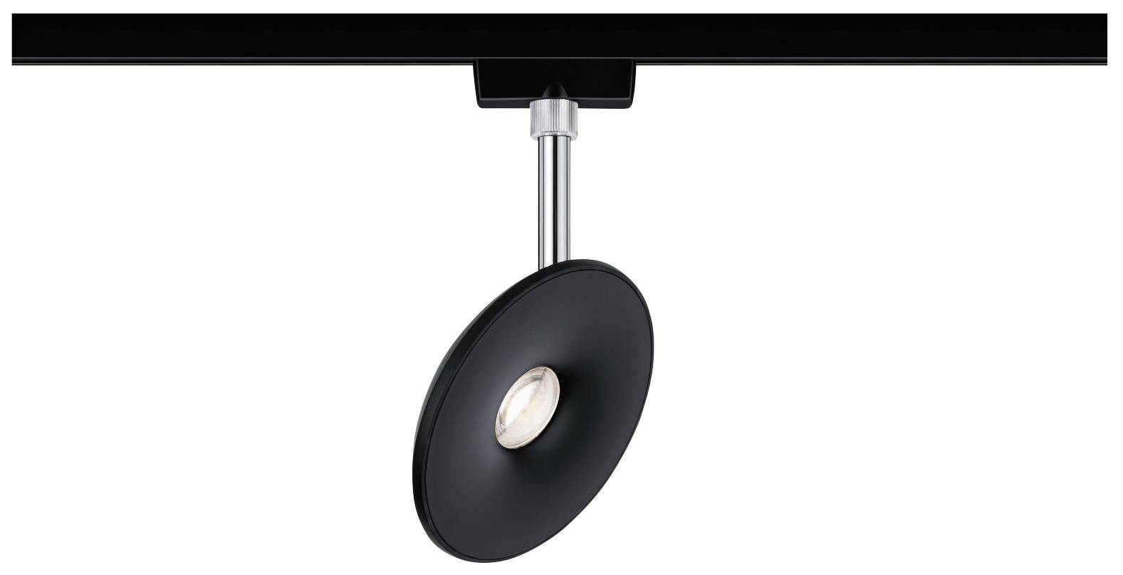 Paulmann URail Spot Sphere LED-railspot URail 7.4 W LED Zwart (mat), Chroom