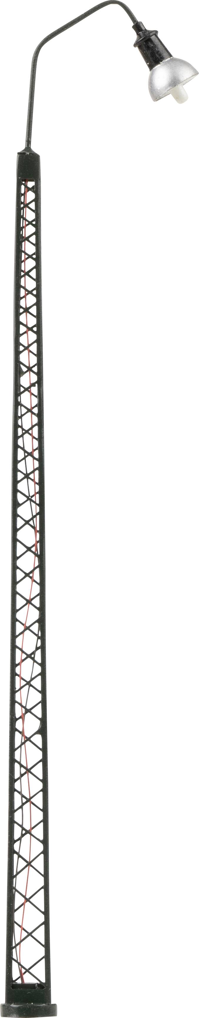 Faller h0 svjetiljka na čeličnom stupu jednostruka gotovi model 180209 1 St.