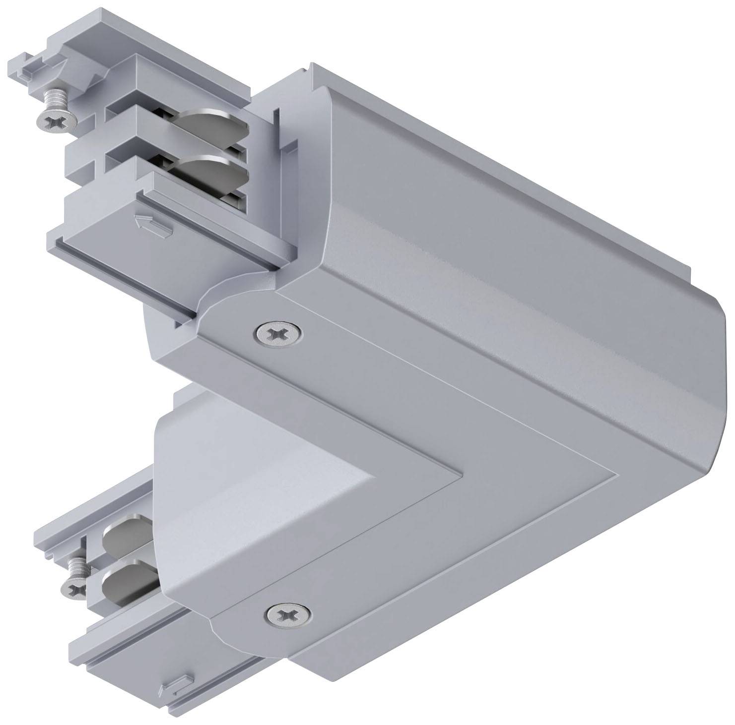 Paulmann 91371 ProRail3 L-Connect Erde 230V-railsysteemcomponenten L-verbinder ProRail3 Zilver