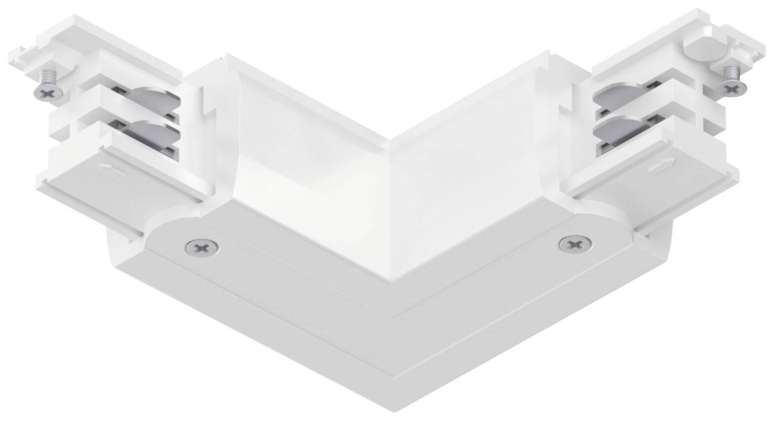 Paulmann 91372 ProRail3 L-Connect Erde 230V-railsysteemcomponenten L-verbinder ProRail3 Wit