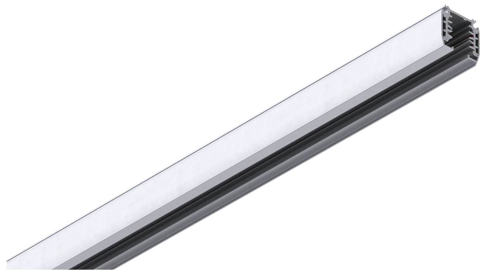 Paulmann 91352 91352 230V-railsysteemcomponenten Rail ProRail3 Zilver