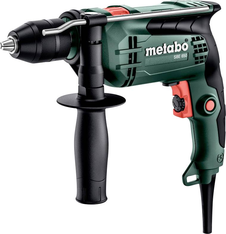 Metabo SBE 650 Slagborrmaskin 650 W inkl. v&auml;ska