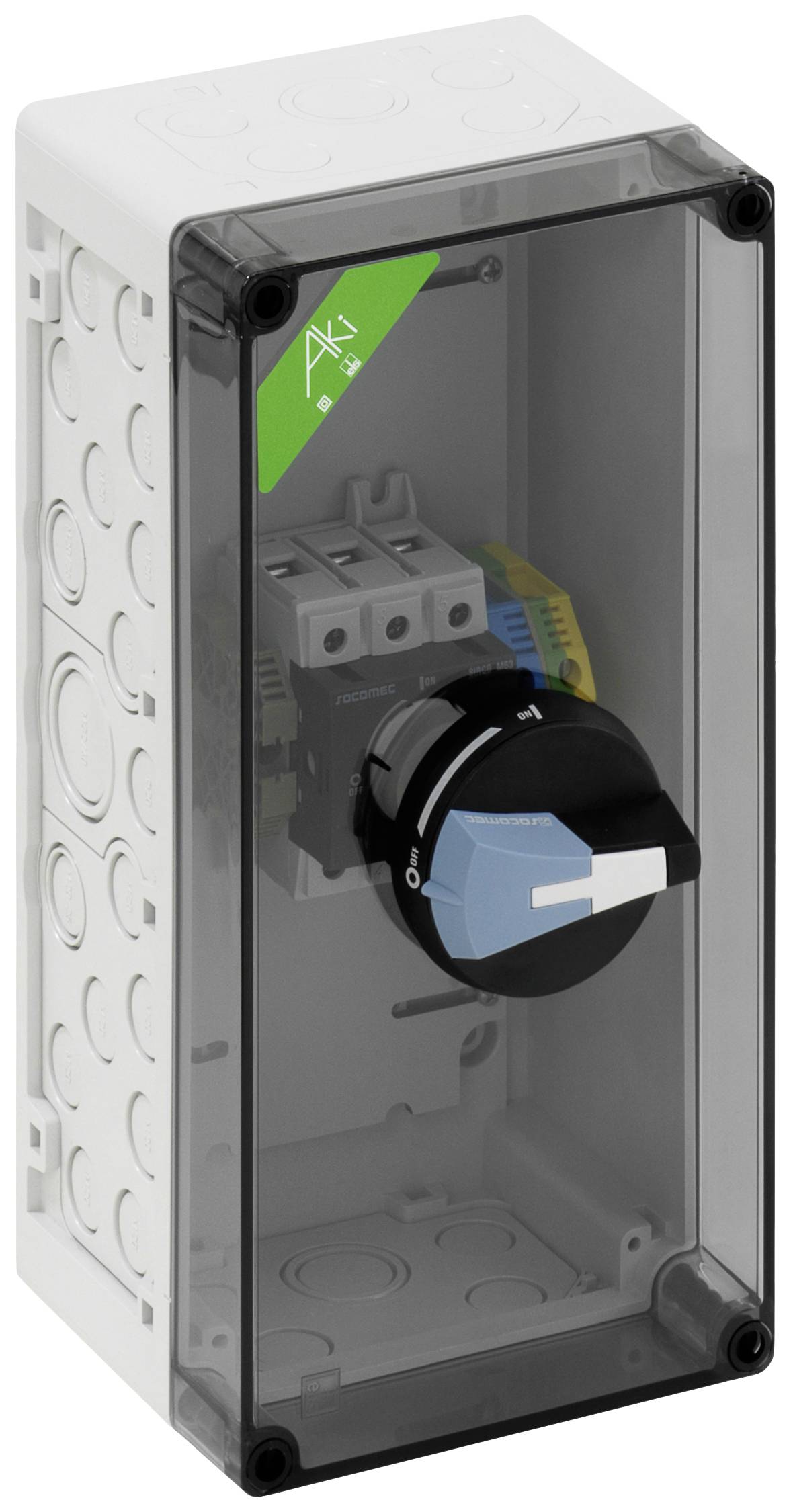 Spelsberg AKi-TE 106 Belastingscheidingsschakelaar 1 stuk(s) Schakelspanning (max.): 690 V/AC (b x h x d) 150 x 300 x 132 mm Piece