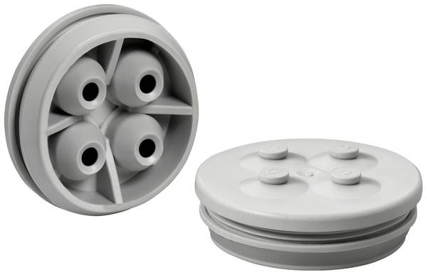 Spelsberg 26043301 uvodnica s dvostrukom membranom zatvoreno termoplastični elastomer svijetlosiva 1 St.
