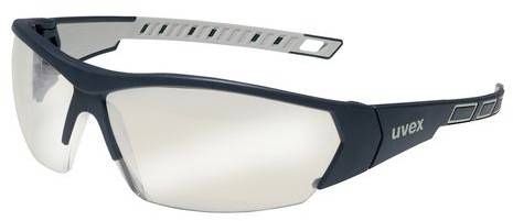 uvex i-works 9194885 Veiligheidsbril Incl. UV-bescherming Grijs, Zwart