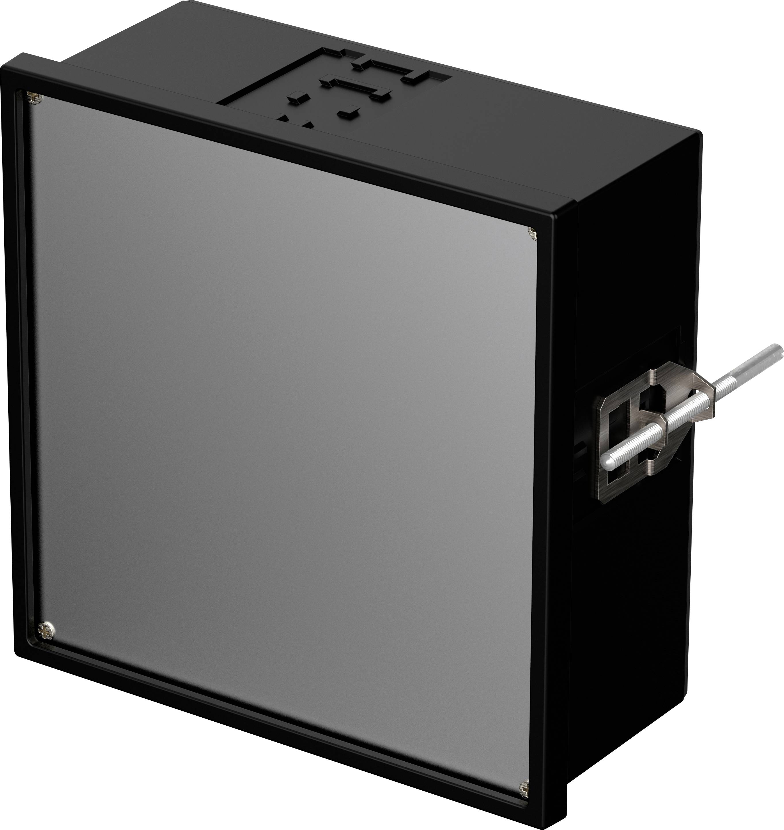 Bopla NGS 9806 UNINORM-EINSCHUBG. ugradno kućište za razvodnu ploču 144 x 144 x 64 x 144 crna (RAL 9005) 1 St. Piece