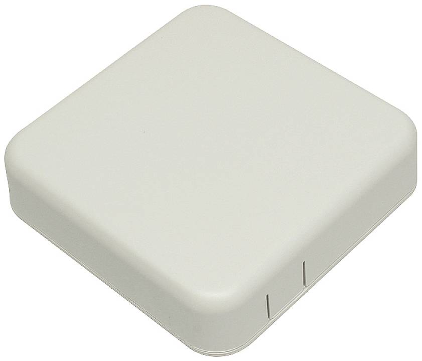 Hammond Electronics 1551SNAP4GY Universele behuizing 20 x 80 x 80 ABS Grijs 1 stuk(s)
