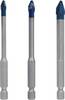 Bosch Accessories 2608900595 komplet svrdla za pločice 3-dijelni 5 mm, 6 mm, 8 mm 3 St.