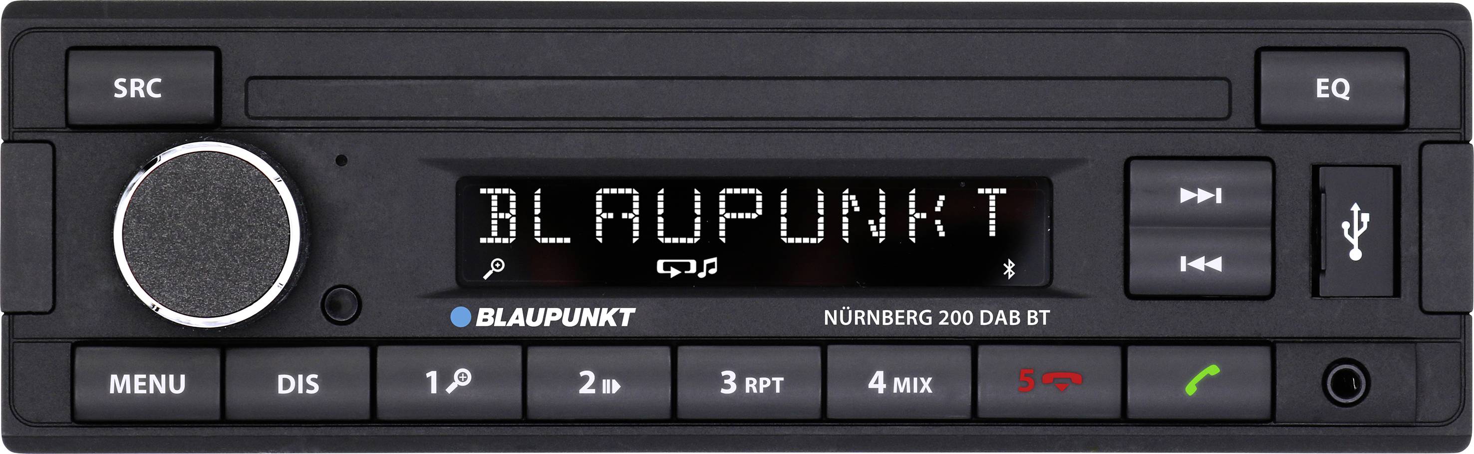 Autoradio Blaupunkt Nürnberg 200 dab bt kit mains libres bluetooth tuner dab+ Y689442 - vue 2