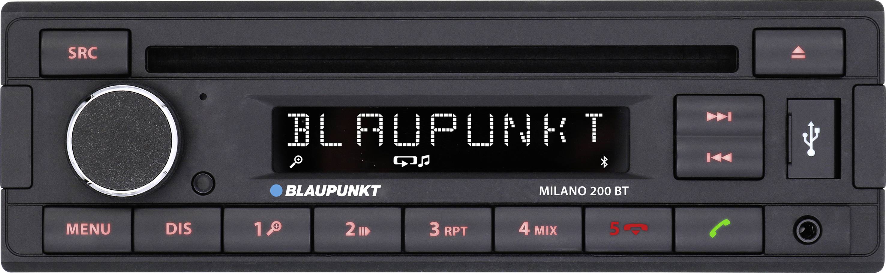 Blaupunkt Autoradio Milano 200 bt kit mains libres bluetooth Y689622 - vue 2