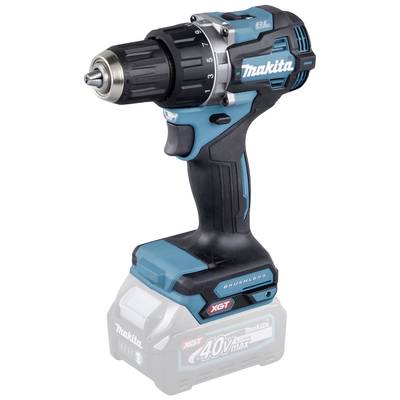 Makita akumulatorski odvijač u crnoj, plavoj i srebrnoj boji, s 40V baterijom i brushless motorom.