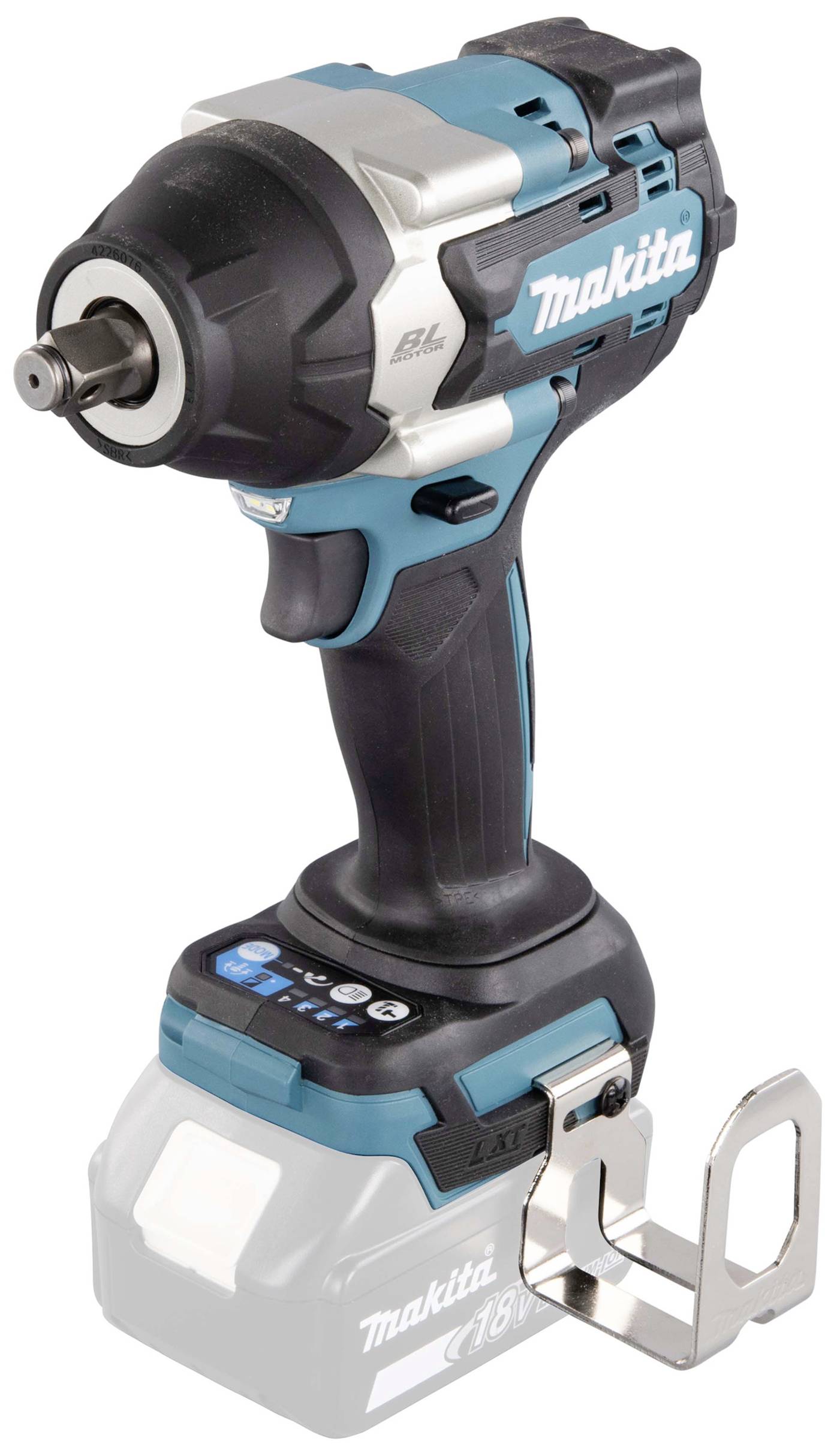 Makita DTW700Z DTW700Z Slagskruvdragare batteri 700 Nm 18 V Antal batterier som ing&aring;r 0 Li-Ion exkl. batteri/laddare